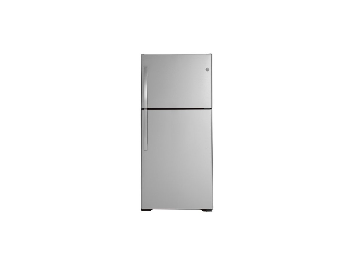 GE 21.9 Cu. Ft. Top-Freezer Refrigerator in Stainless Steel - GTS22KYNRFS
