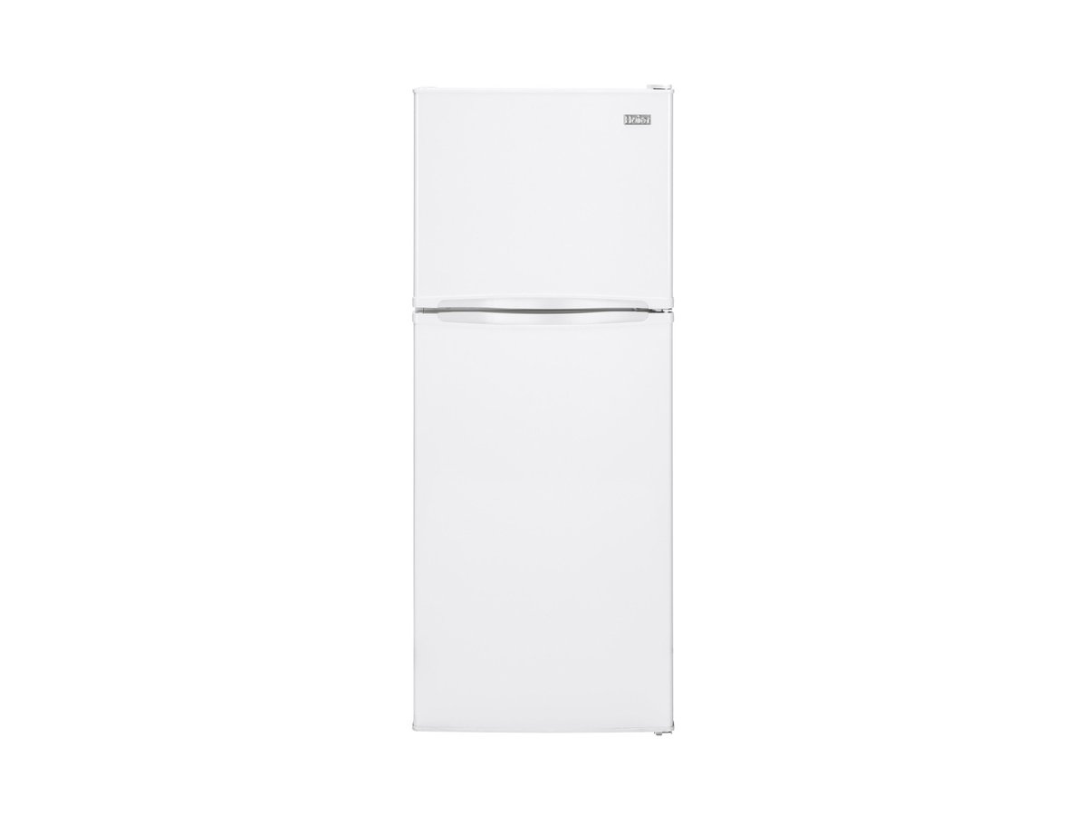 Haier 9.8 Cu. Ft. Top Freezer Refrigerator in White - HA10TG21SW