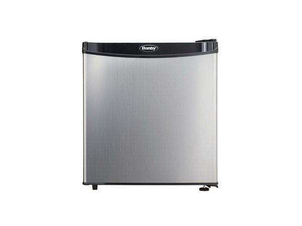 Danby 1.6 cu. ft. Compact Fridge in Stainless Steel - DAR016A1BSLDB - Image 1