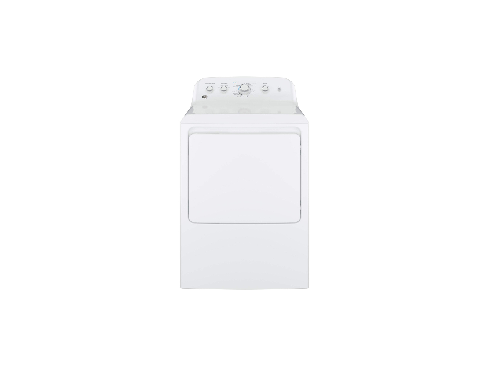 GE 27" 7.2 CU. FT.. Capacity Aluminized Alloy Drum Electric Dryer - GTD42EASJWW