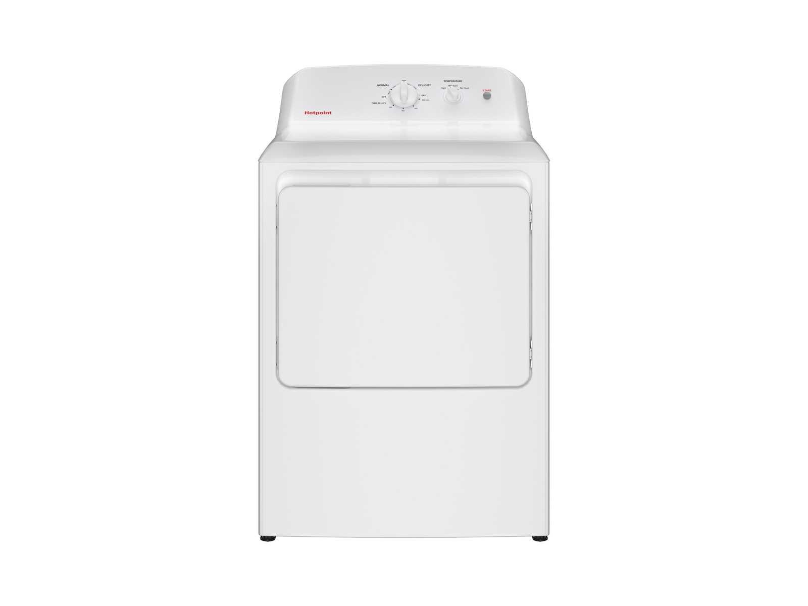 Hotpoint 6.2 cu. ft. Capacity Electric Dryer - HTX26EASWWW
