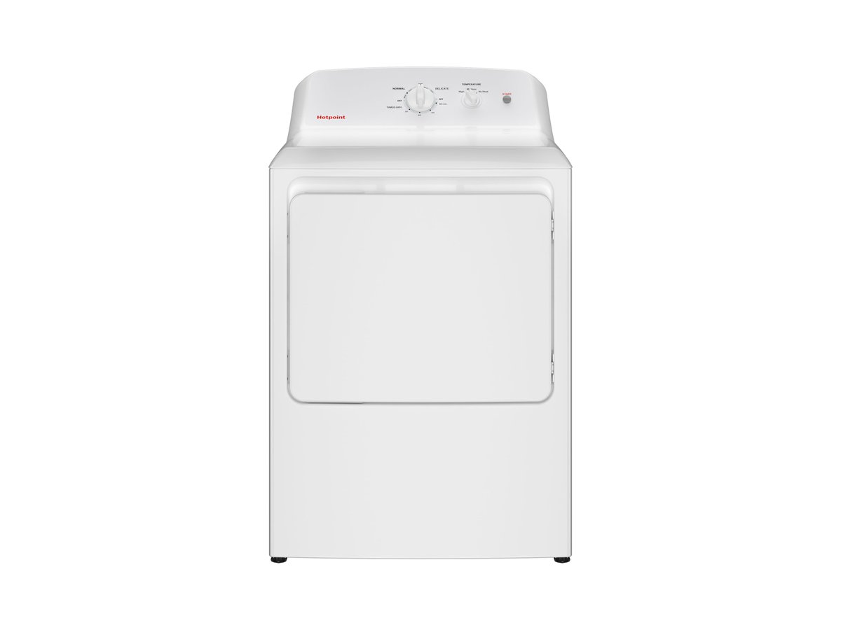 Hotpoint 6.2 cu. ft. Capacity Electric Dryer - HTX26EASWWW