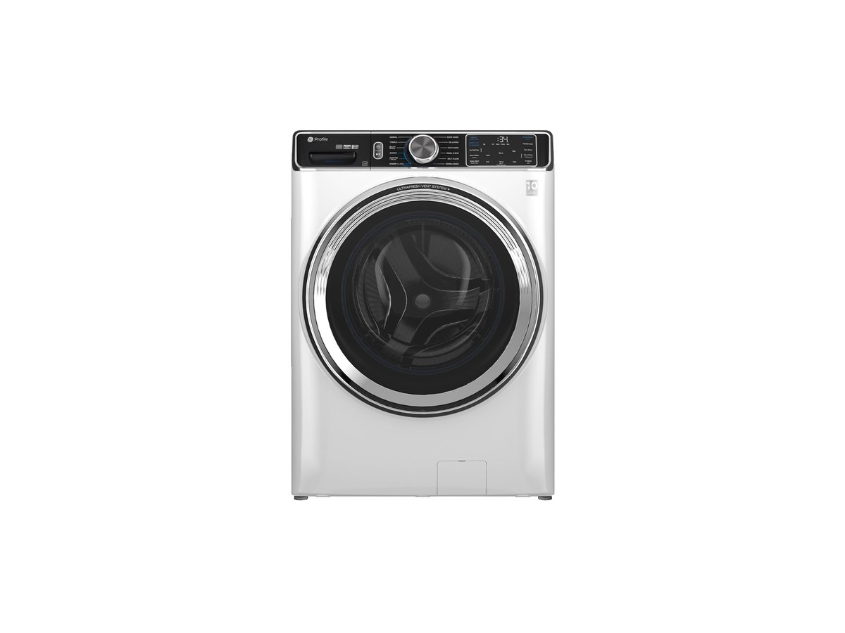 GE Profile 5.3 cu. ft. Capacity Smart Front Load ENERGY STAR Washer - PFW870SSVWW