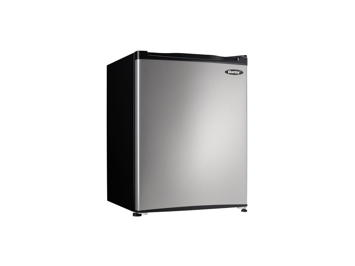 Danby 2.3 CU. FT. Compact Energy Star All-Refrigerator, Auto defrost, Beverage Dispensing- DAR023C1BSLDB