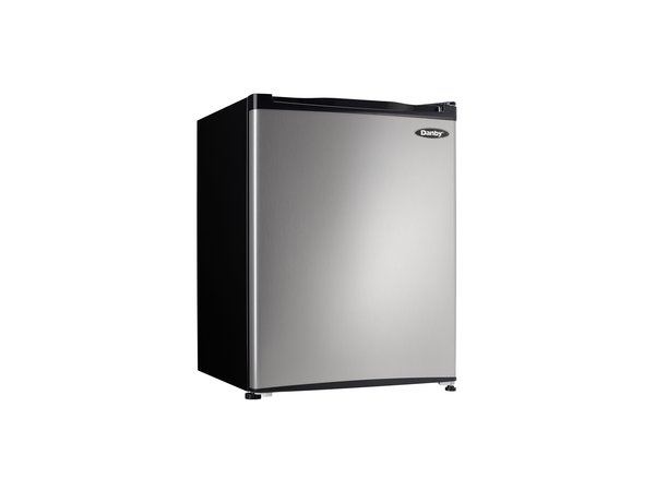 Danby 2.3 CU. FT. Compact Energy Star All-Refrigerator, Auto defrost, Beverage Dispensing- DAR023C1BSLDB - Image 1