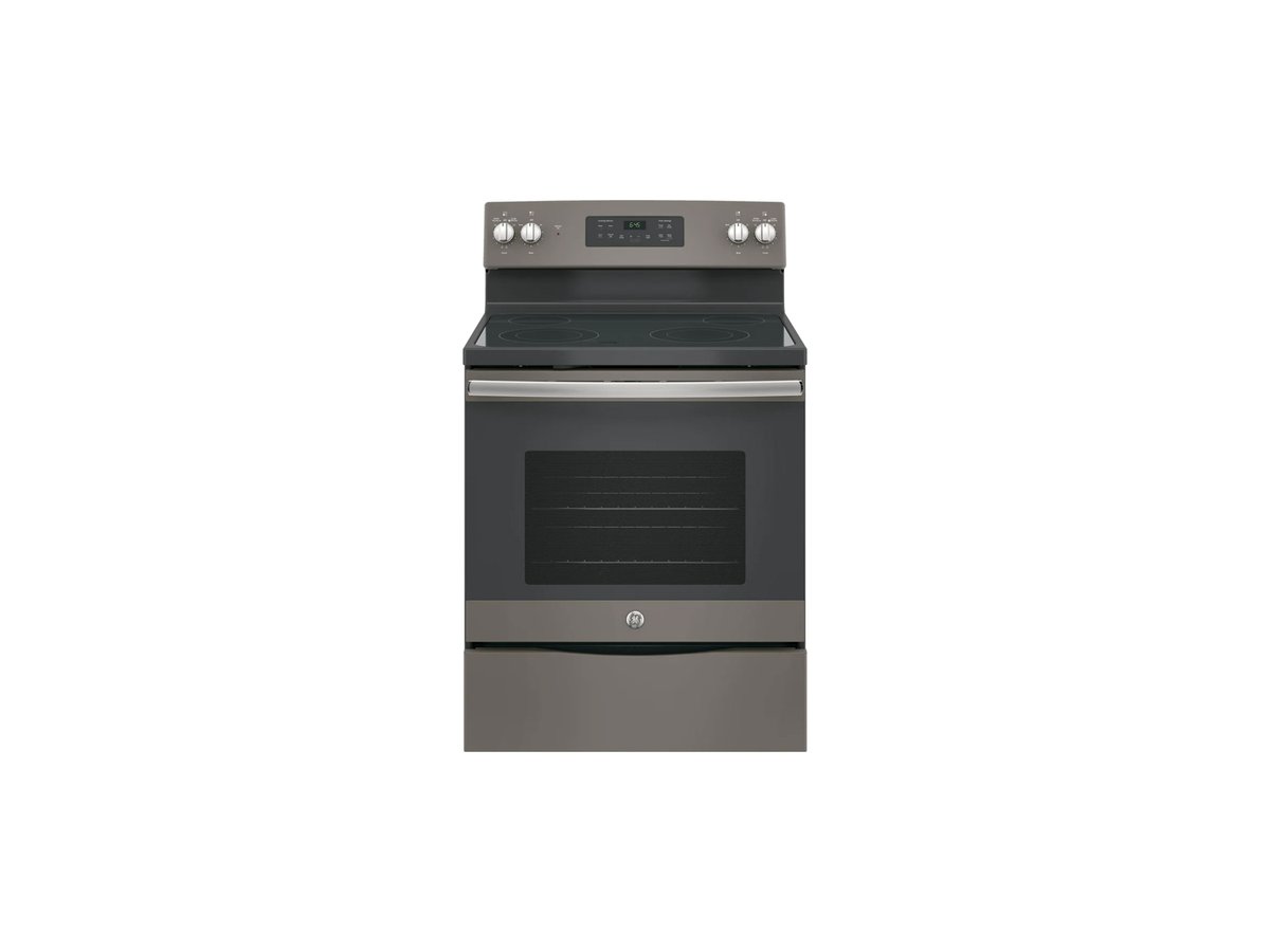 GE 30" 5.3 CU. FT. Free Standing Electric Range in Stainless Steel - JB645EKES