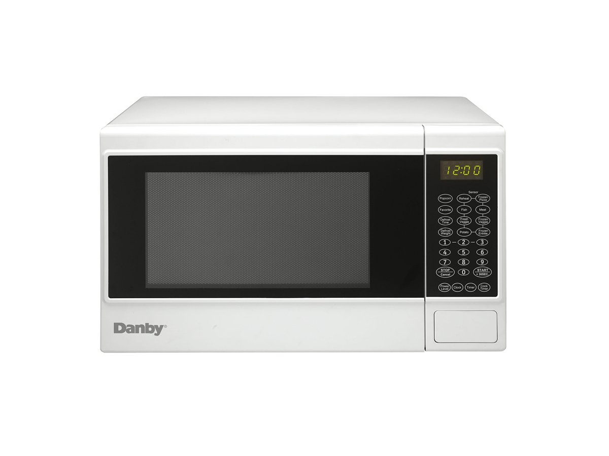 Danby 1.4 CU. FT. Sensor Countertop Microwave in White - DMW14SA1