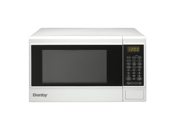 Danby 1.4 CU. FT. Sensor Countertop Microwave in White - DMW14SA1 - Image 1