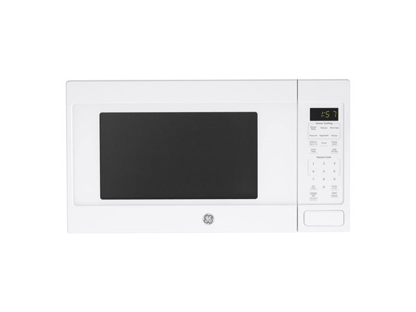 GE 1.6 CU. FT. Countertop Microwave Oven in White - JES1657DMWW - Image 1