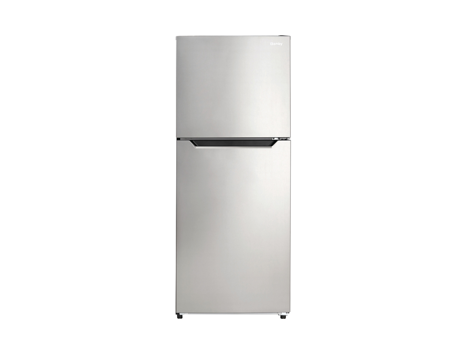 Danby 10.0 cu. ft. Apartment Size Fridge Top Mount in Stainless Steel - DFF101B1BSLDB