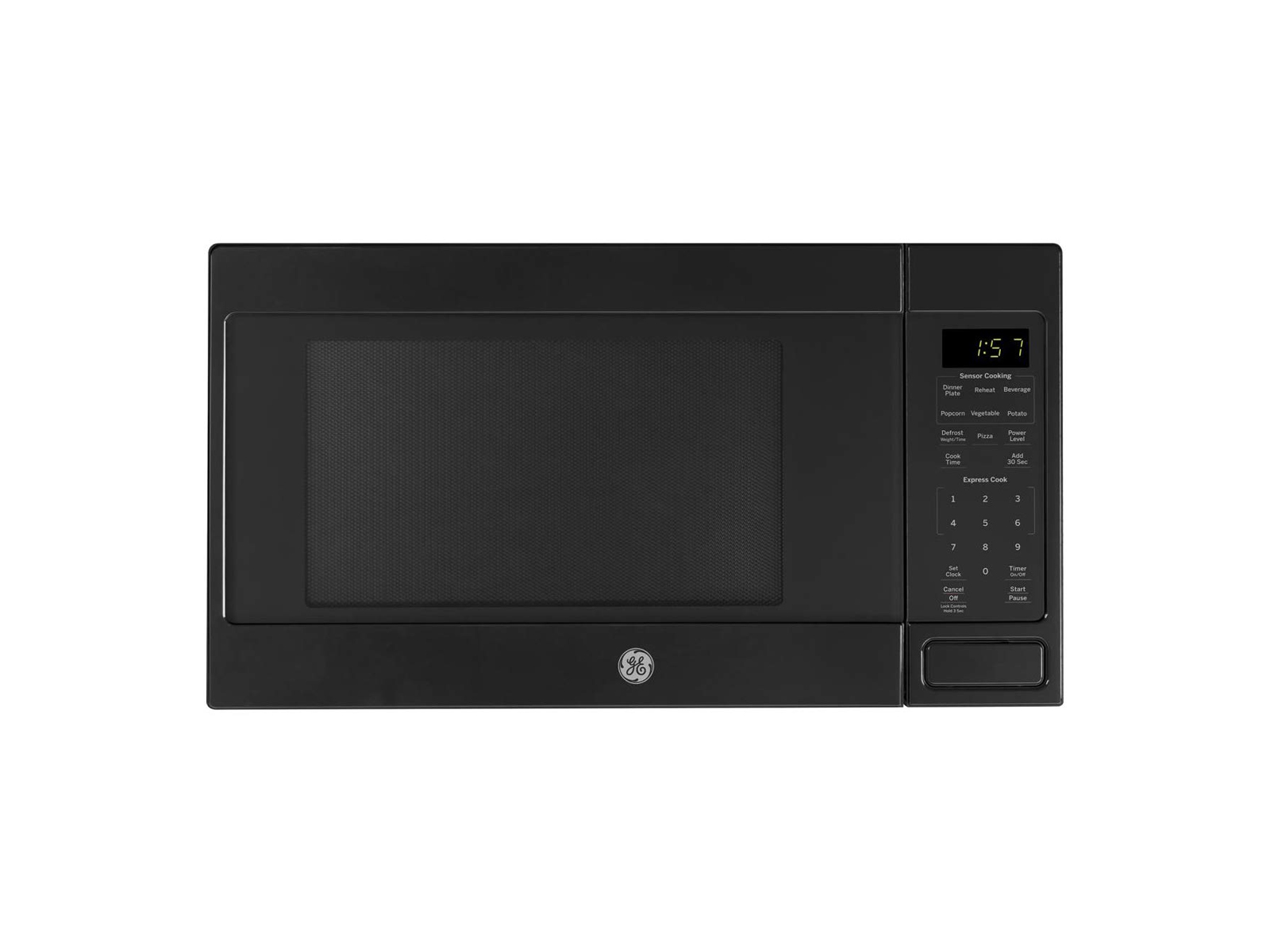 GE 1.6 CU. FT. Countertop Microwave Oven in Black - JES1657DMBB