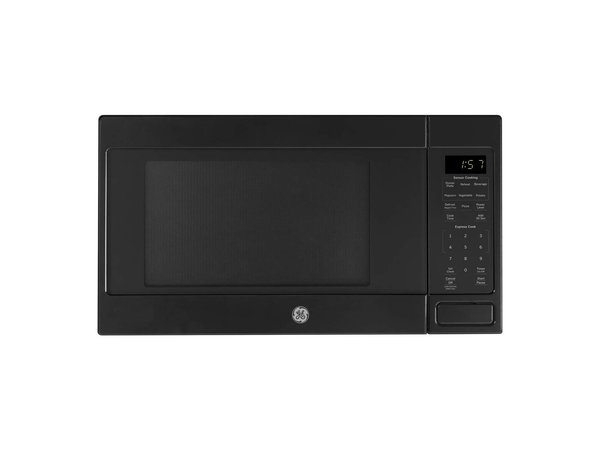 GE 1.6 CU. FT. Countertop Microwave Oven in Black - JES1657DMBB - Image 1