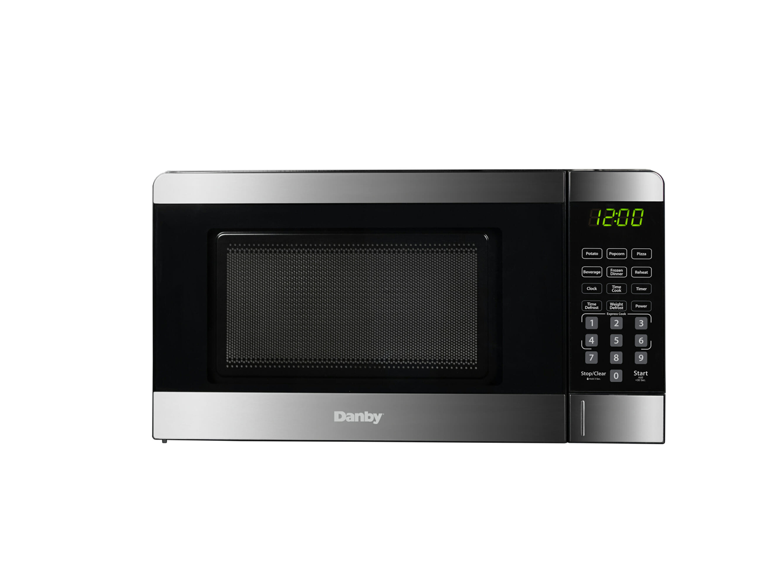 Danby 0.7 cu. ft. Countertop Microwave in Stainless Steel - DBMW0720ASD