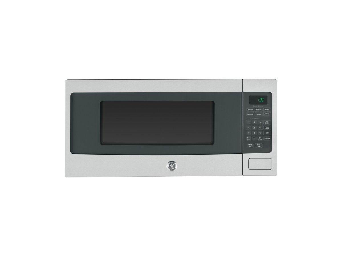 GE Profile 1.1 Cu. Ft. Countertop Microwave Oven in Stainless Steel - PEM31SFSS