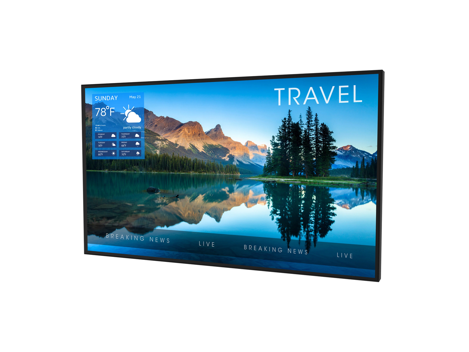 Peerless 55" Xtreme High Bright Outdoor Display - XHB554
