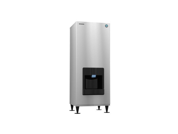 Hoshizaki Crescent Cuber Icemaker, Water cooled, Built in Storage Bin - DKM 500BWJ - Image 1