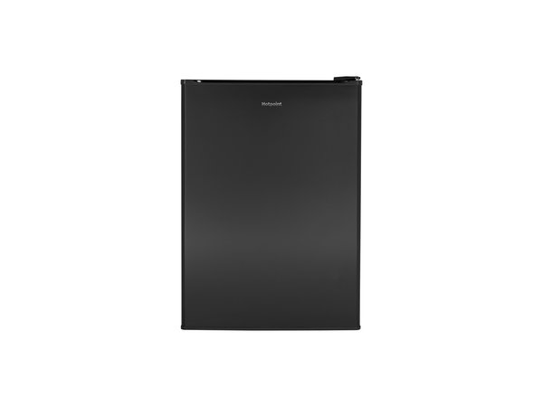Hotpoint 2.7 CU. FT. Compact Refrigerator in Black - HME03GGMBB - Image 1