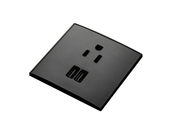 BrandStand CubiePod offers 1 Power Outlets and 2 USB Charging Ports - BPEPD - Image 1