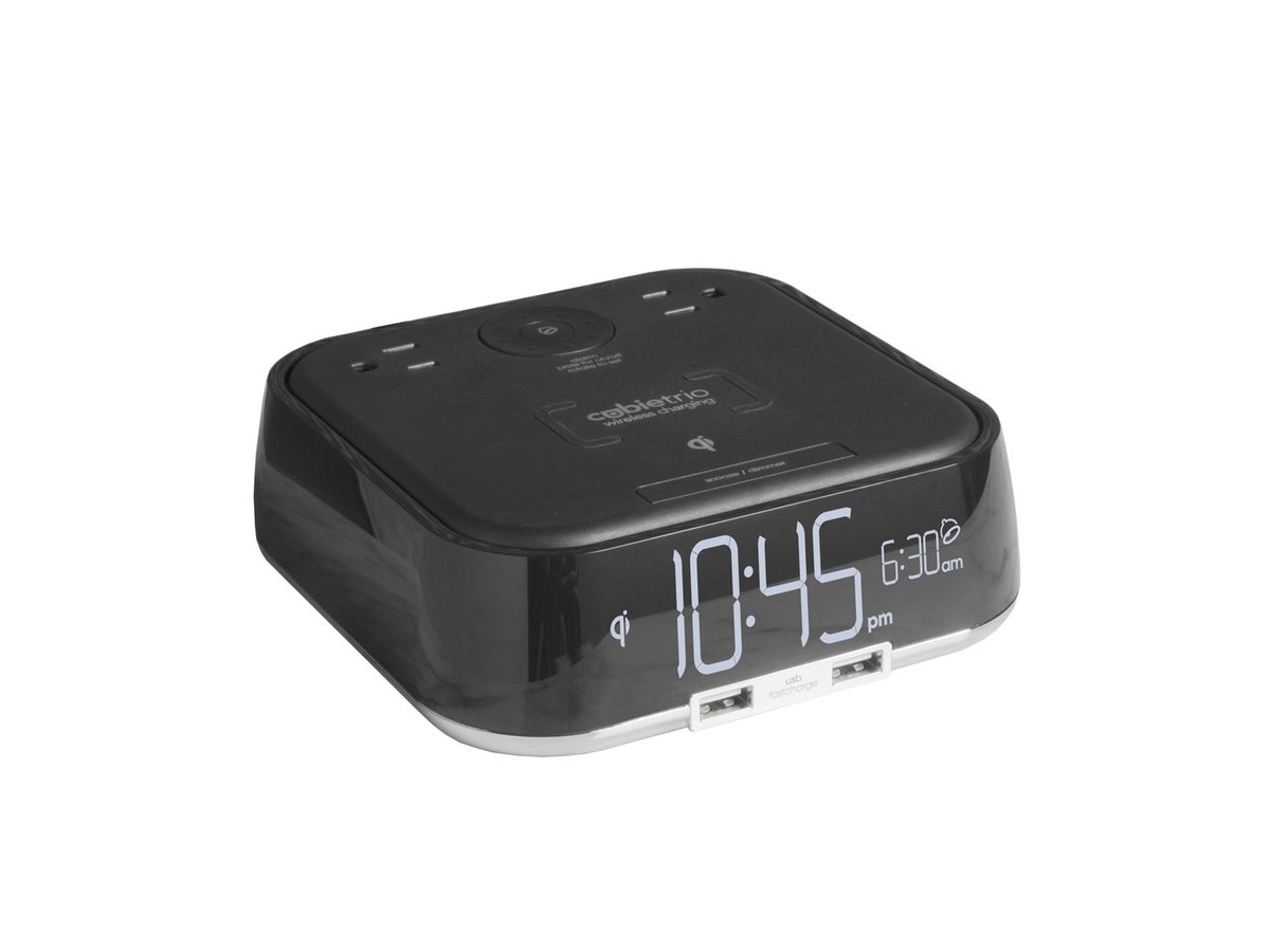 BrandStand CubieTrio 2.0 offers a trio of power - Qi Wireless Charging, Fast charge USB A and C ports and 110V TR power outlets - BPETO