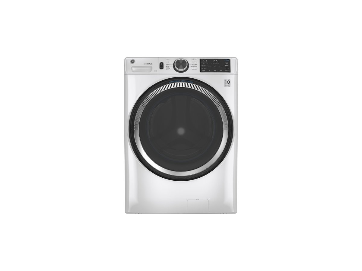 GE 28" 4.8 CU. FT. Front Load Smart Washer - GFW550SSNWW