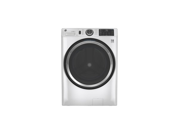 GE 28" 4.8 CU. FT. Front Load Smart Washer - GFW550SSNWW - Image 1