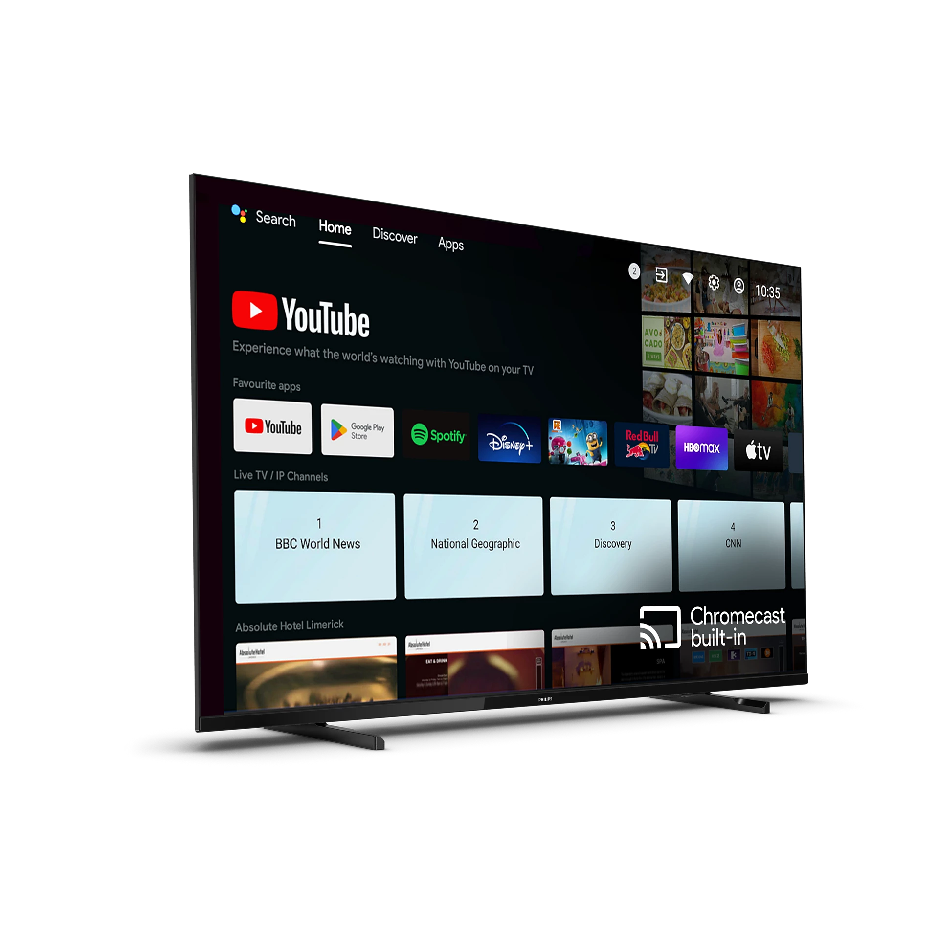 Buy 4 Get 1 Free on 50" Philips Hotel TVs