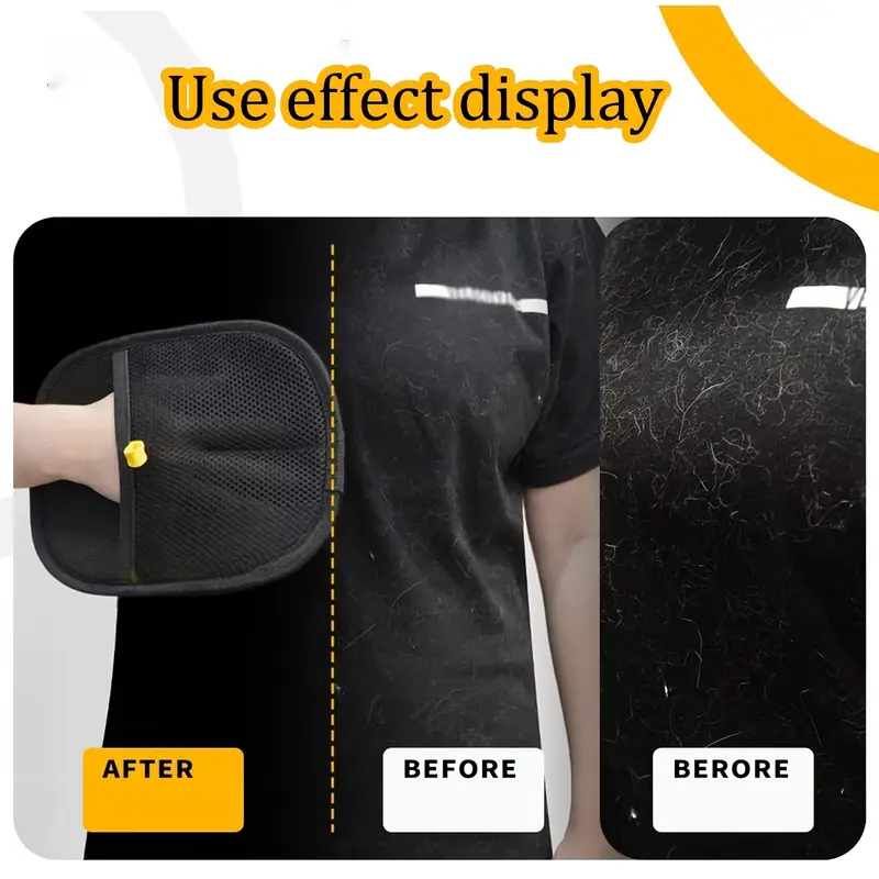 2pcs pet hair removal gloves for dog and cat grooming fur