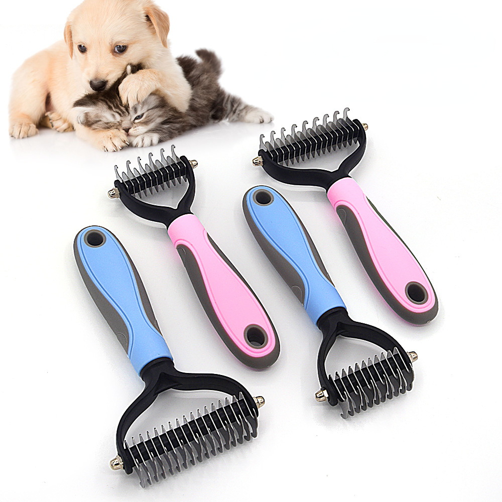 Professional Pet Deshedding Brush, Fur removal from Pets