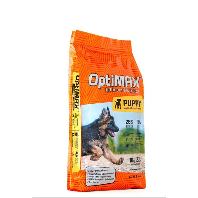 Optimax Wholesome Dry Kibble Food for Puppies
