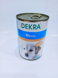 Unit Dekra wet canned food for all life stages, compele Nutrition in gravy