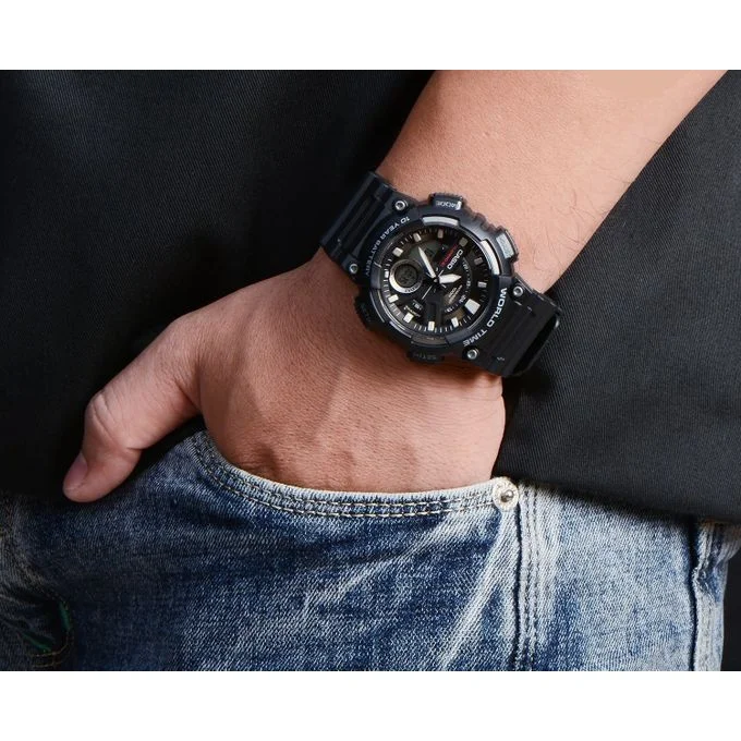 CASIO AEQ-110W-2AVDF original  vue 4
