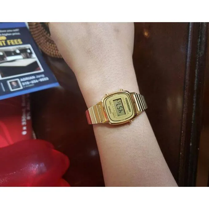 CASIO LA670WGA-9DF original vue 2