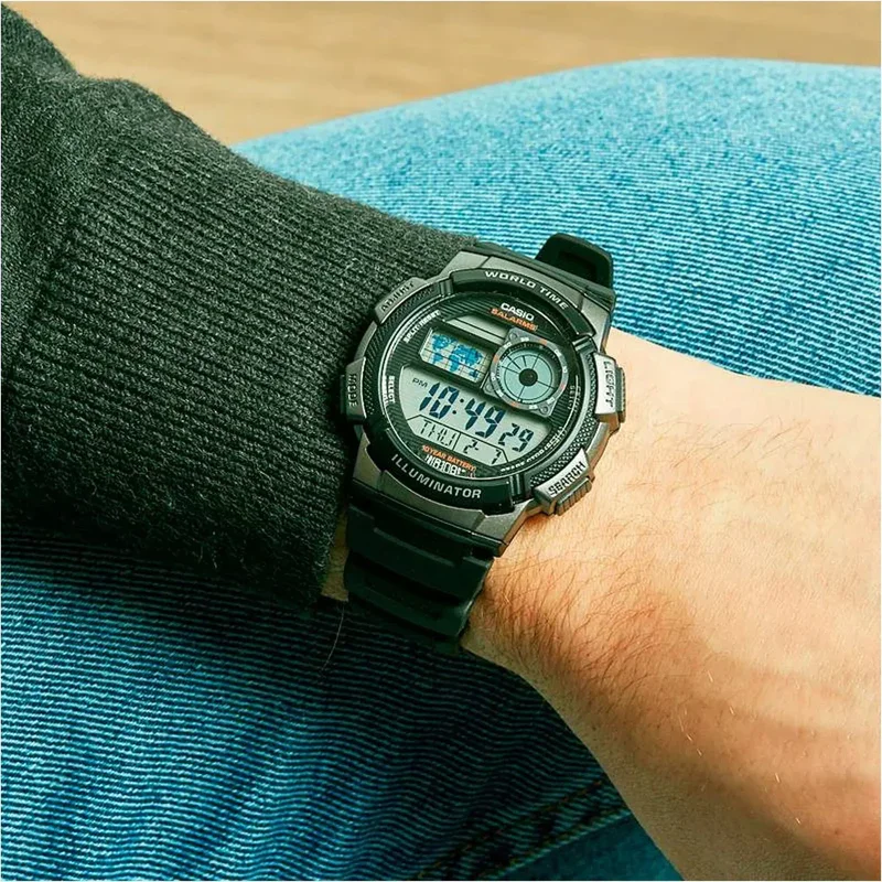  CASIO AE-1000W-3AVDF original  vue 2