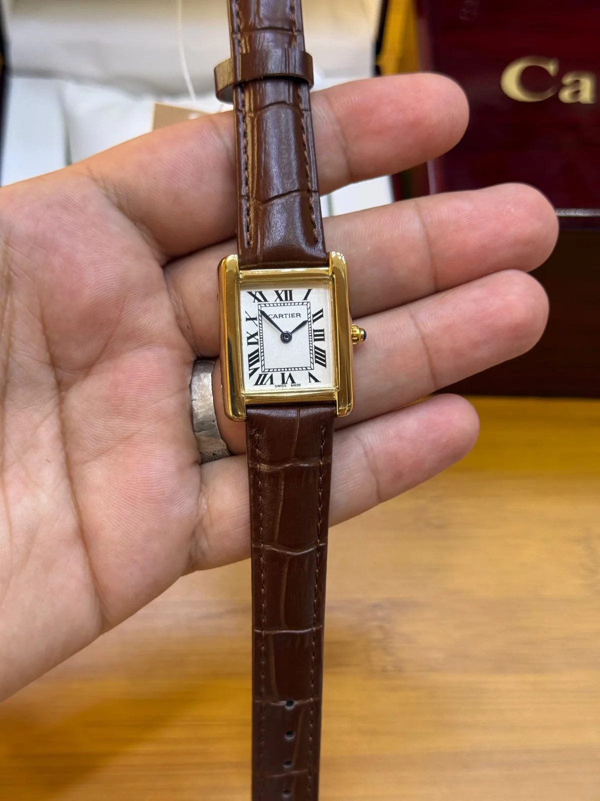 Cartier tank Louis cartier vue 8