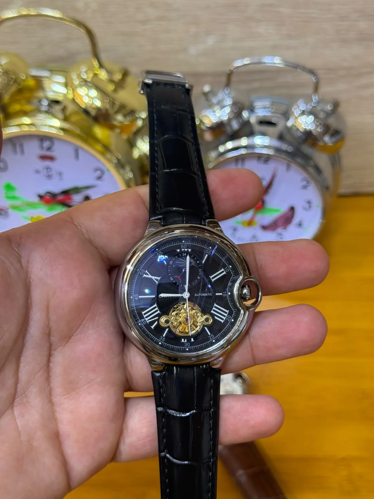 cartier ballon bleu automatique vue 5