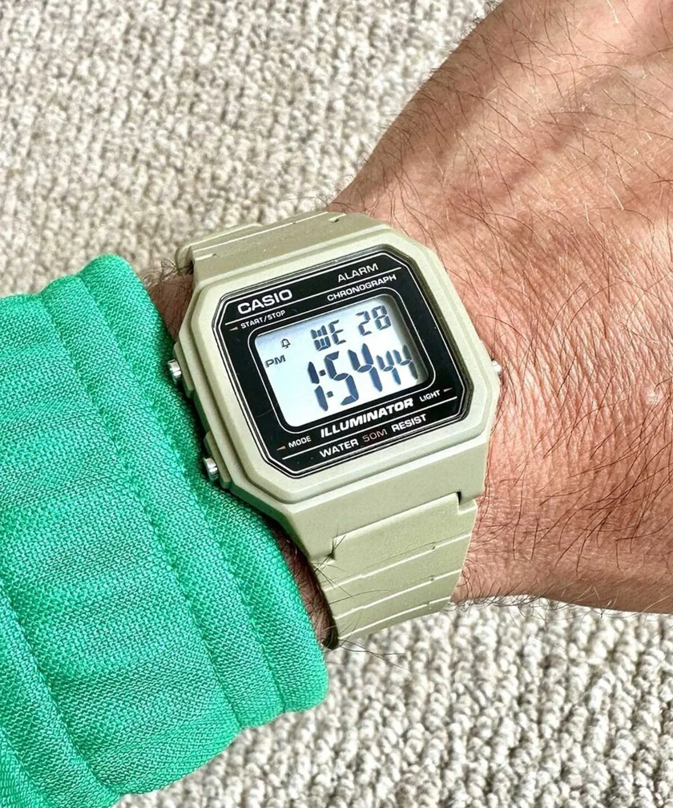 CASIO W-217H-5AVDF original  vue 3