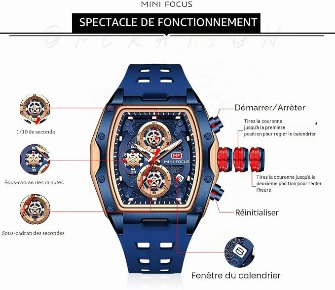  MINI FOCUS sport chronochraphe  vue 2