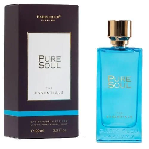 Paris Bleu Pure Soul Eau de Parfum pour Homme - 100ML
