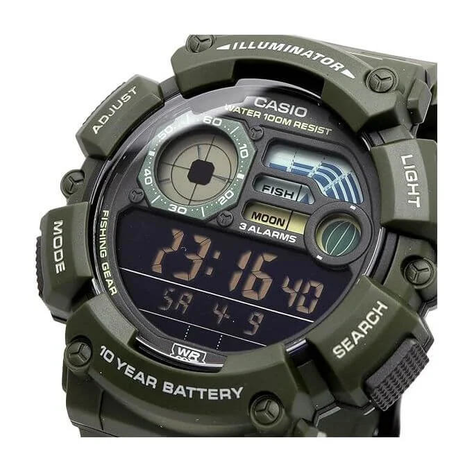 CASIO WS-1500H-3BVDF original  vue 3