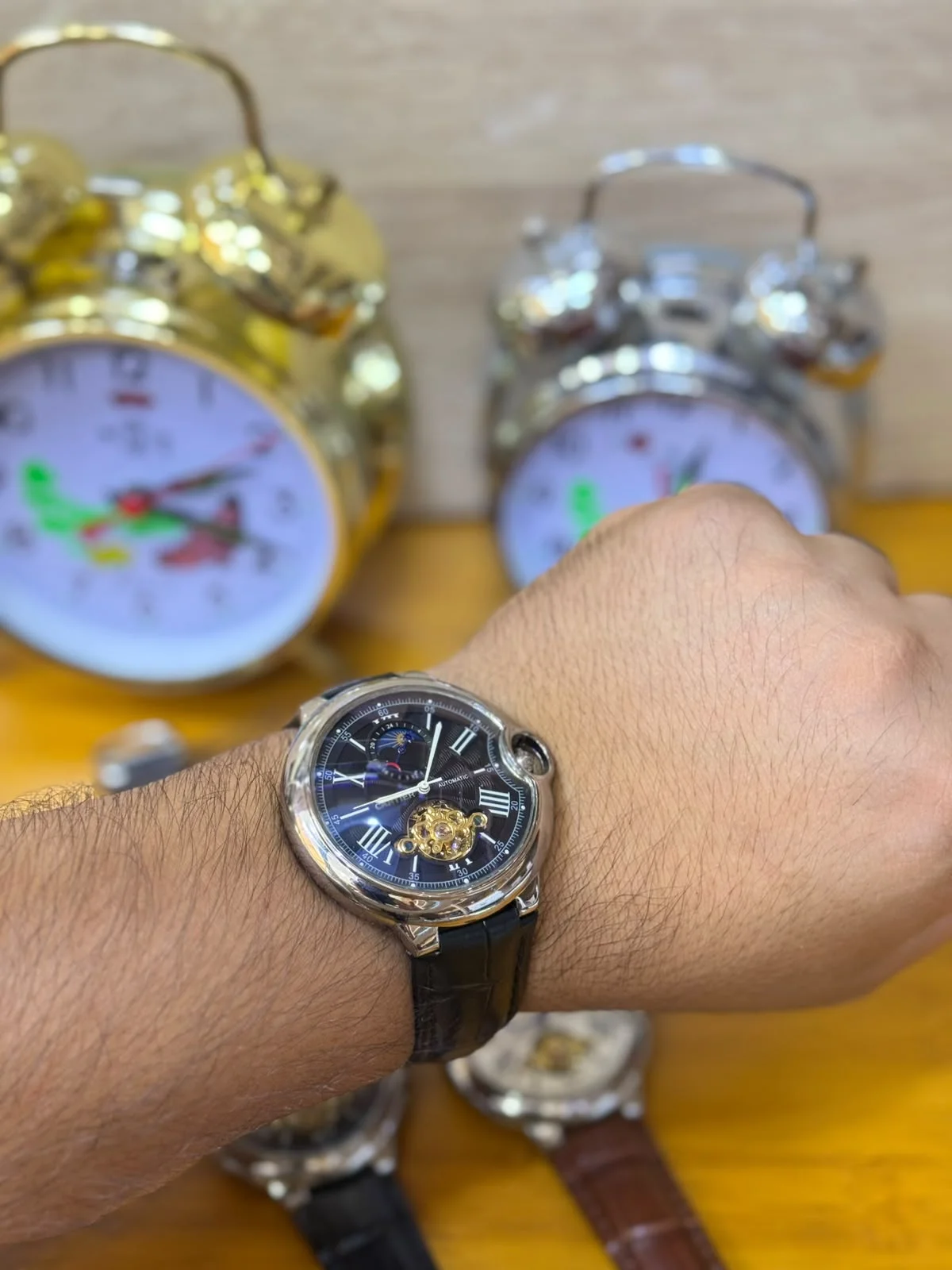 cartier ballon bleu automatique vue 2