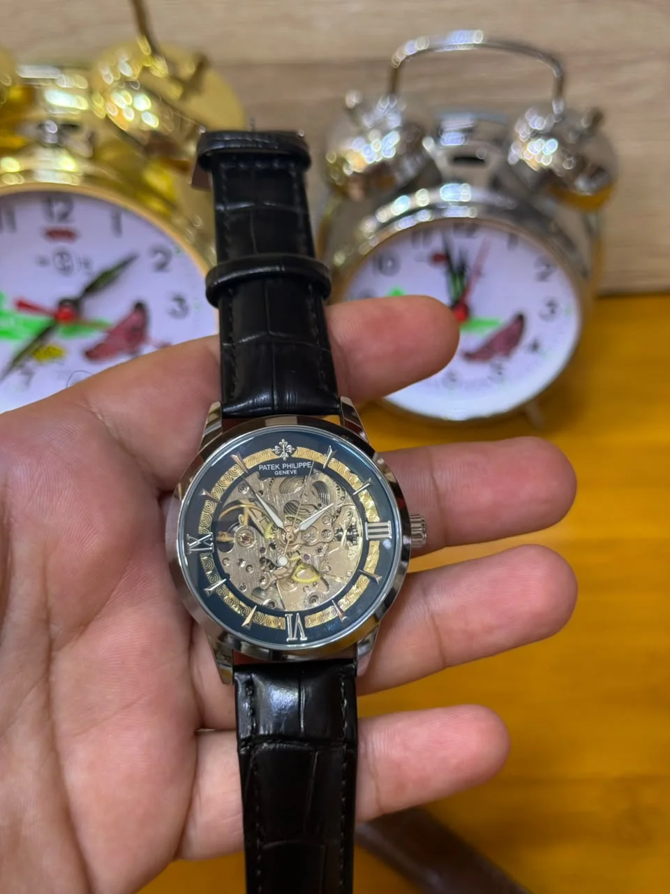 patek philippe squelette automatique vue 5