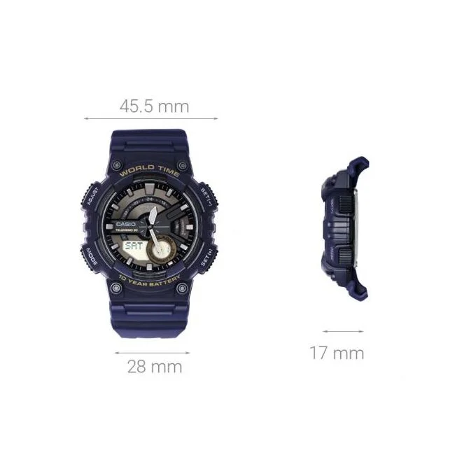 CASIO AEQ-110W-2AVDF original  vue 5