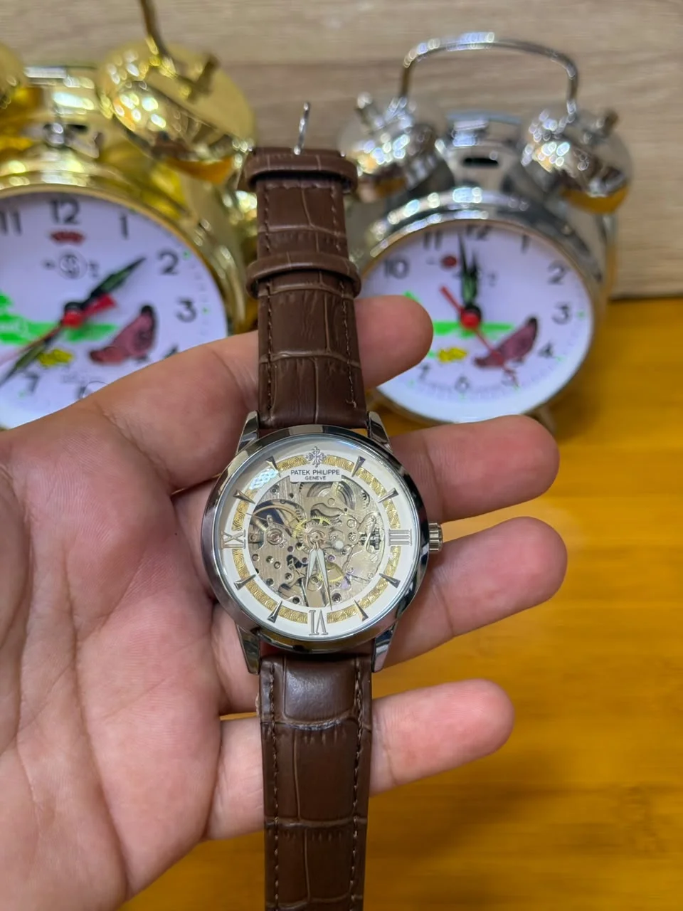 patek philippe squelette automatique vue 2