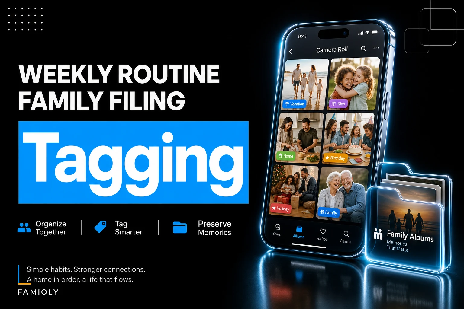5‑minute weekly photo and document habits for families: naming, retention, and quick retrieval