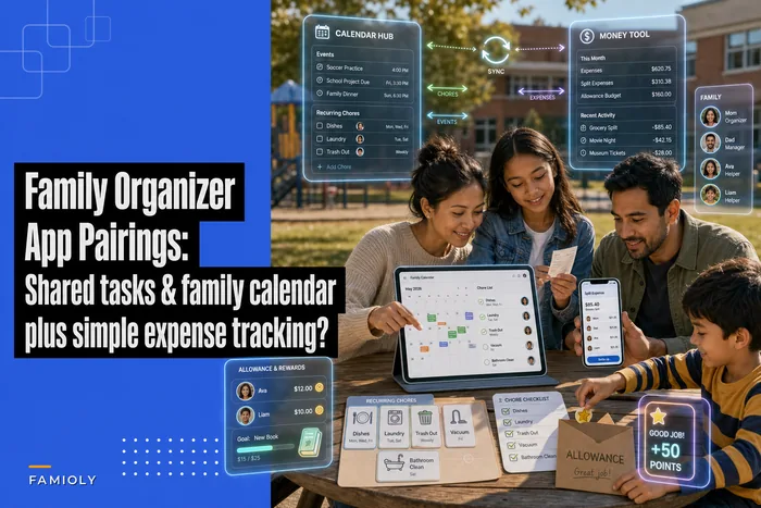 6 Best Family Organizer Apps and Pairings for Busy Households: Shared Tasks, Family Calendar, and Simple Expense Tracking