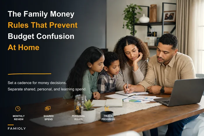 Stop common family money mistakes: set a cadence and decision rules for shared vs. personal accounts