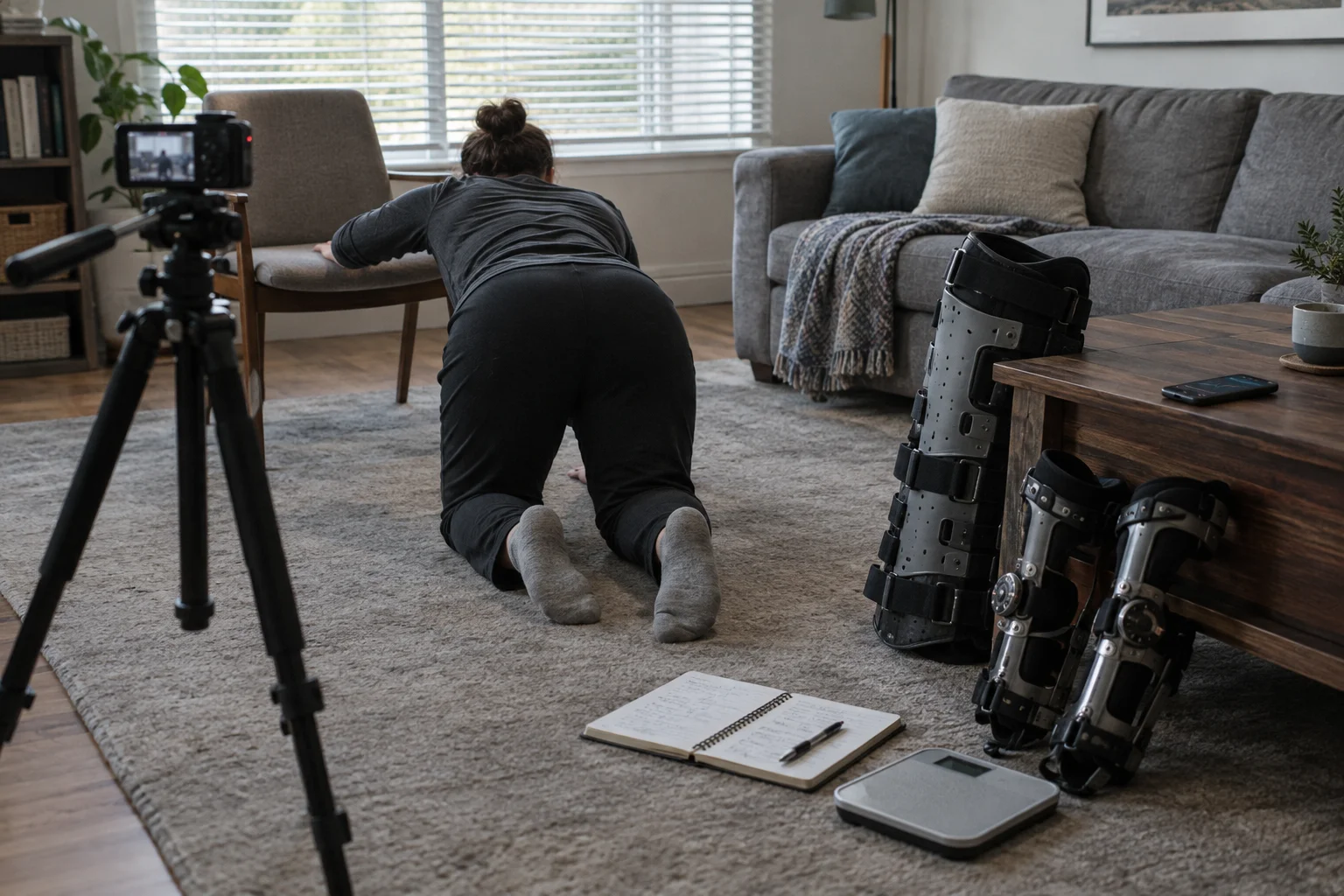Told by doctors for fifteen years that he would never walk unassisted again, disabled Gulf War paratrooper Arthur Boorman lost 140 pounds and threw away his crutches through daily dynamic-resistance yoga.