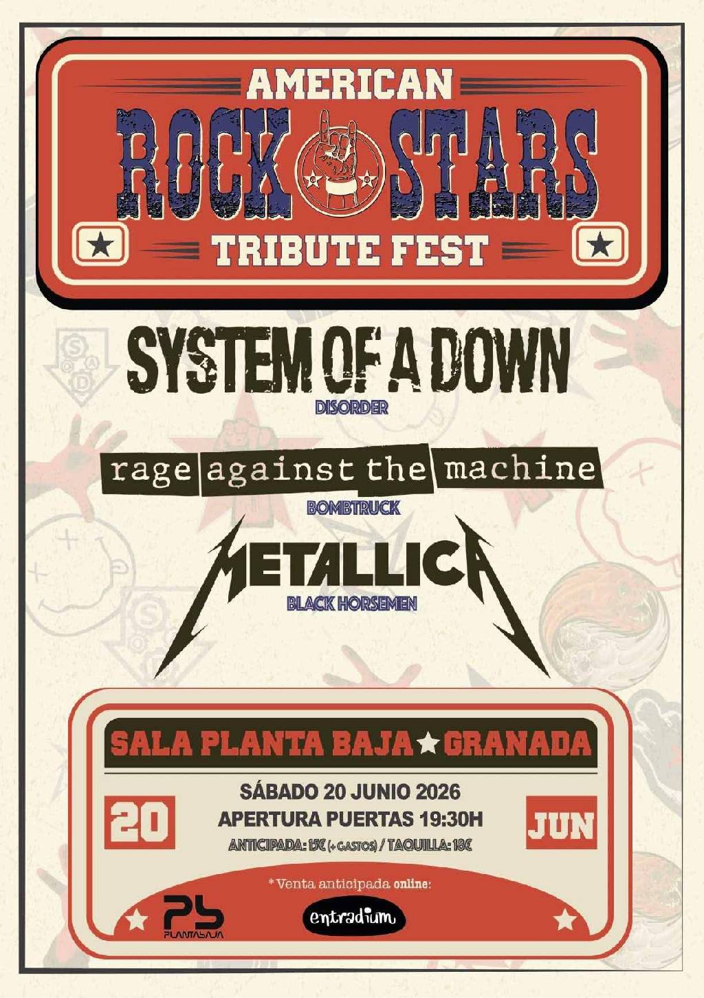 American Rock Stars Tribute Fest