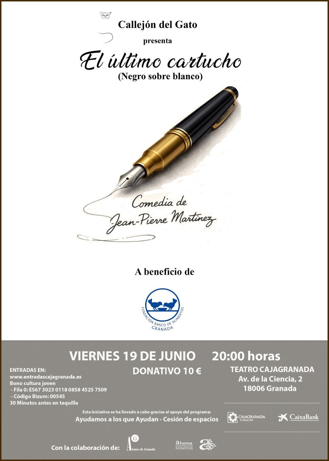 El último cartucho (Negro sobre blanco)