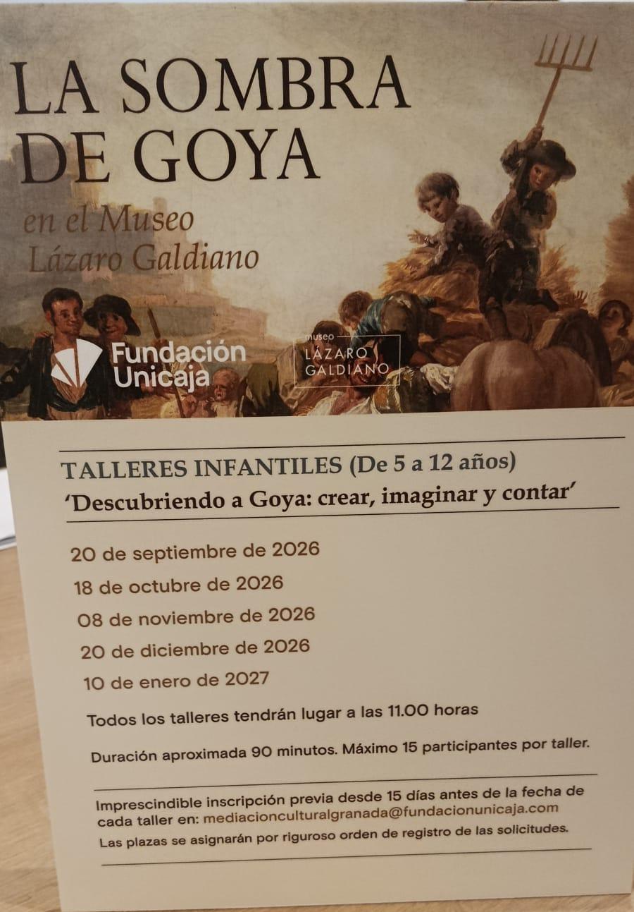 La Sombra de Goya - Talleres Infantiles (Noviembre)